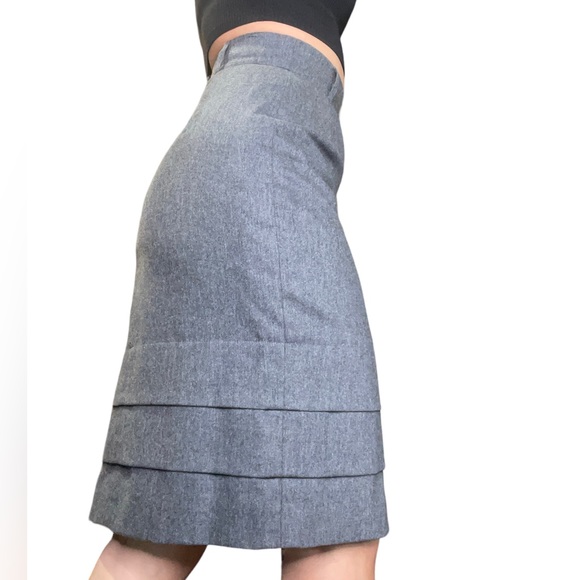 Escada Wool and Cashmere Blend Skirt - Picture 3 of 6